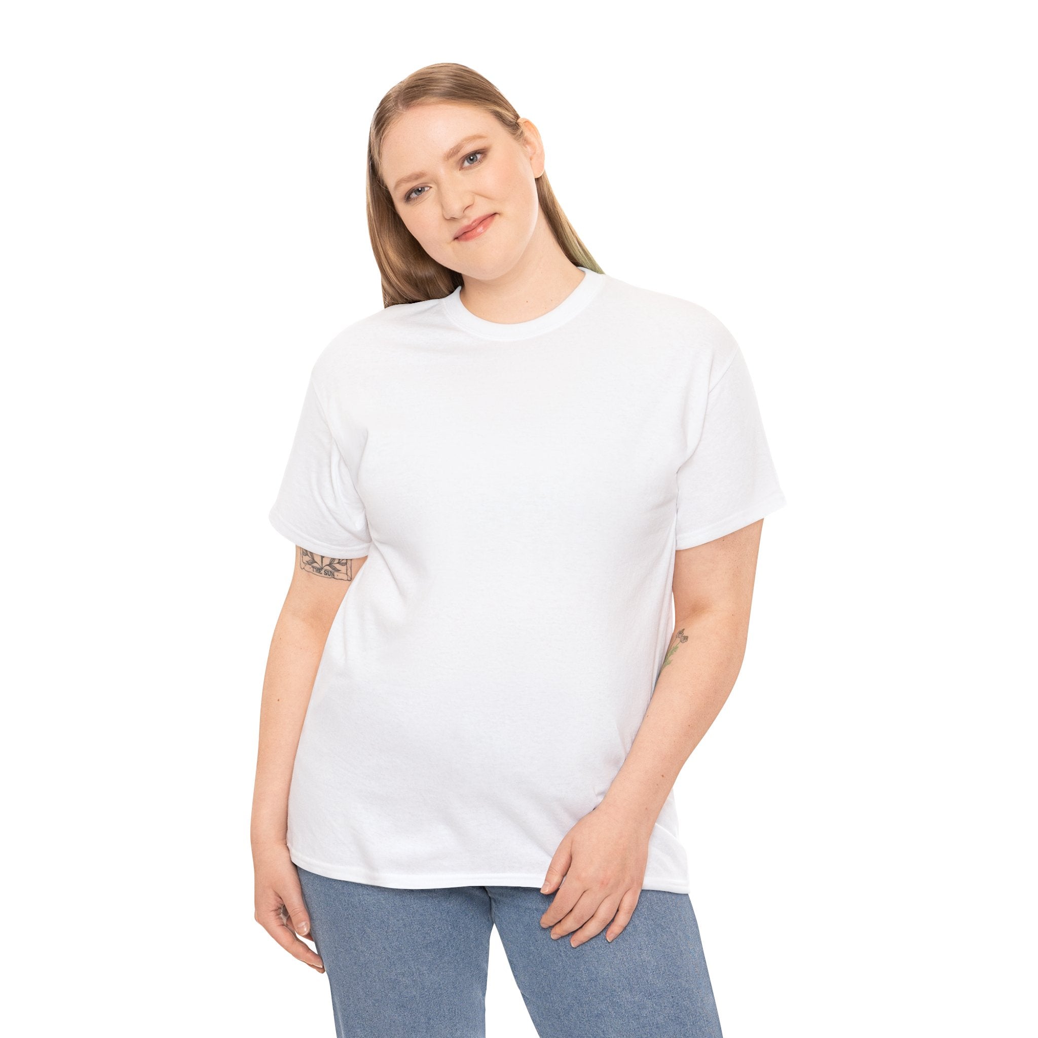 Unisex Heavy Cotton Tee: 'I Love You with All My Butt' Fun Graphic Shirt, Gift for Couples, Quirky Humor Tee, Valentine's Day, Anniversary