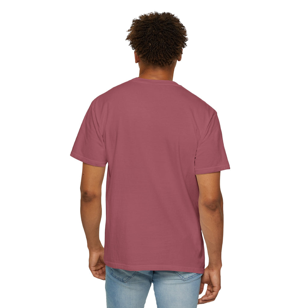 Happy Vibes Unisex Garment-Dyed T-shirt | Positive Affirmation Tee, Casual Wear, Gift for Friends, Summer Style, Comfort Apparel