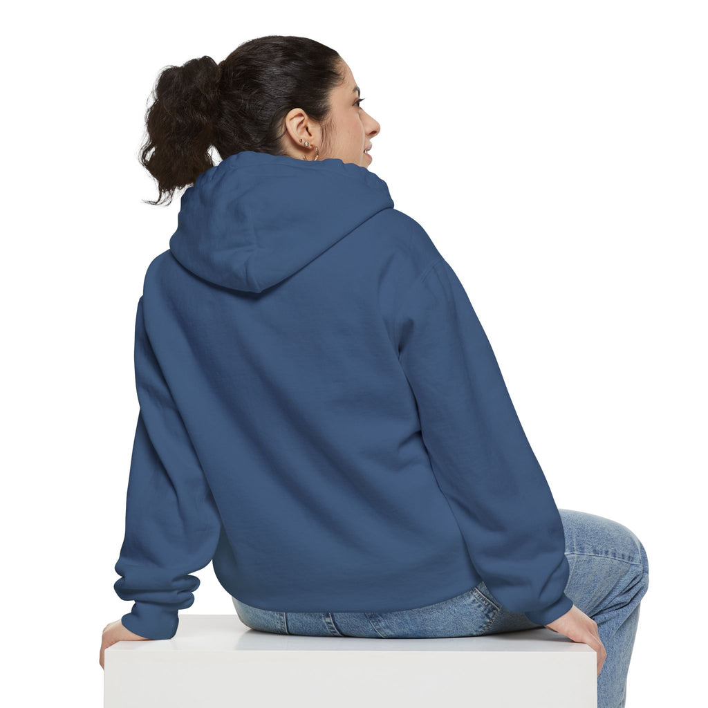 Charming Mermaid Garment-Dyed Hoodie - Cozy Unisex Fashion for Beach Lovers, Casual Wear, Gift Ideas for Ocean Lovers, Summer Chill