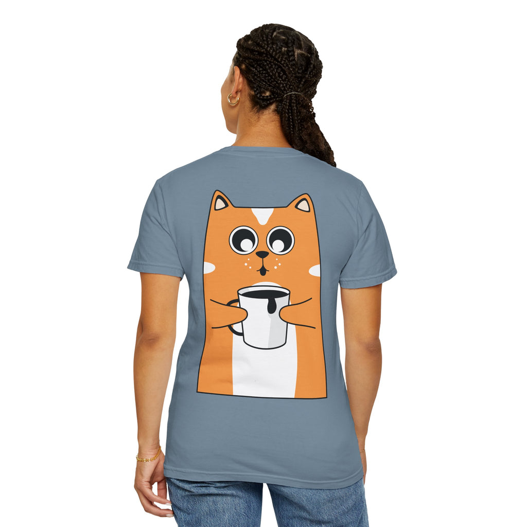 Cute Cat Graphic T-Shirt, Gift for Cat Lovers, Unisex Tee, Funny Pet Top, Animal Lover Apparel, Casual Wear
