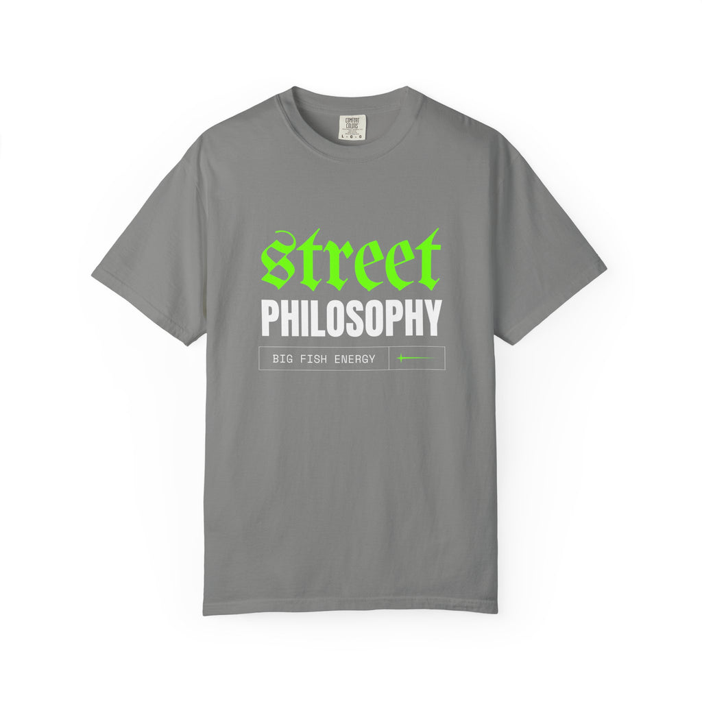 Street Philosophy Unisex Garment-Dyed T-shirt - Trendy Graphic Tee for Fashion Lovers, Streetwear, Casualwear, Gift for Friends, [...]