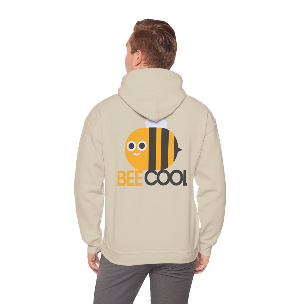 Bee Cool Unisex Heavy Blend Hoodie - Cute Bee Sweatshirt, Gift for Bee Lovers, Cozy Hoodie for All Seasons, Funny Gift for Nature [...]