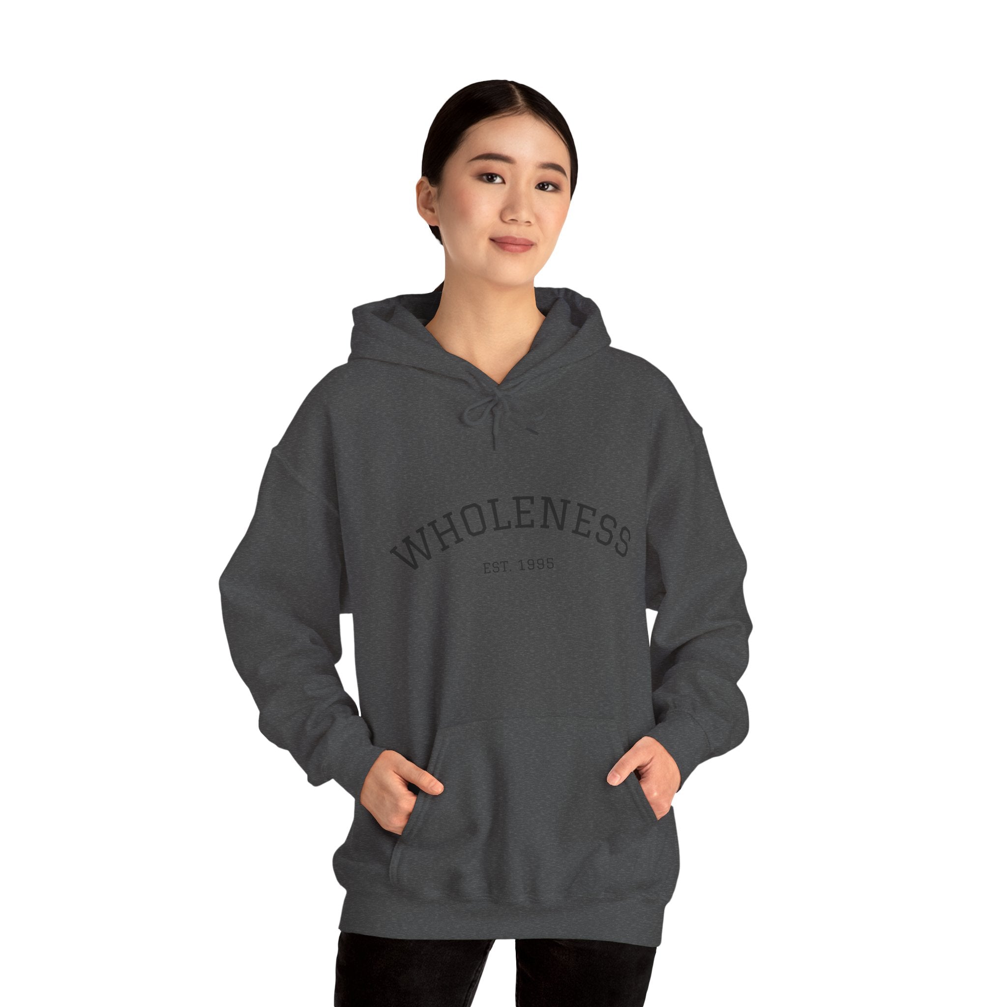 Wholeness Hoodie - Unisex Heavy Blend Sweatshirt, Cozy Gift, Minimalist Style, Self-Care Apparel, Everyday Comfort