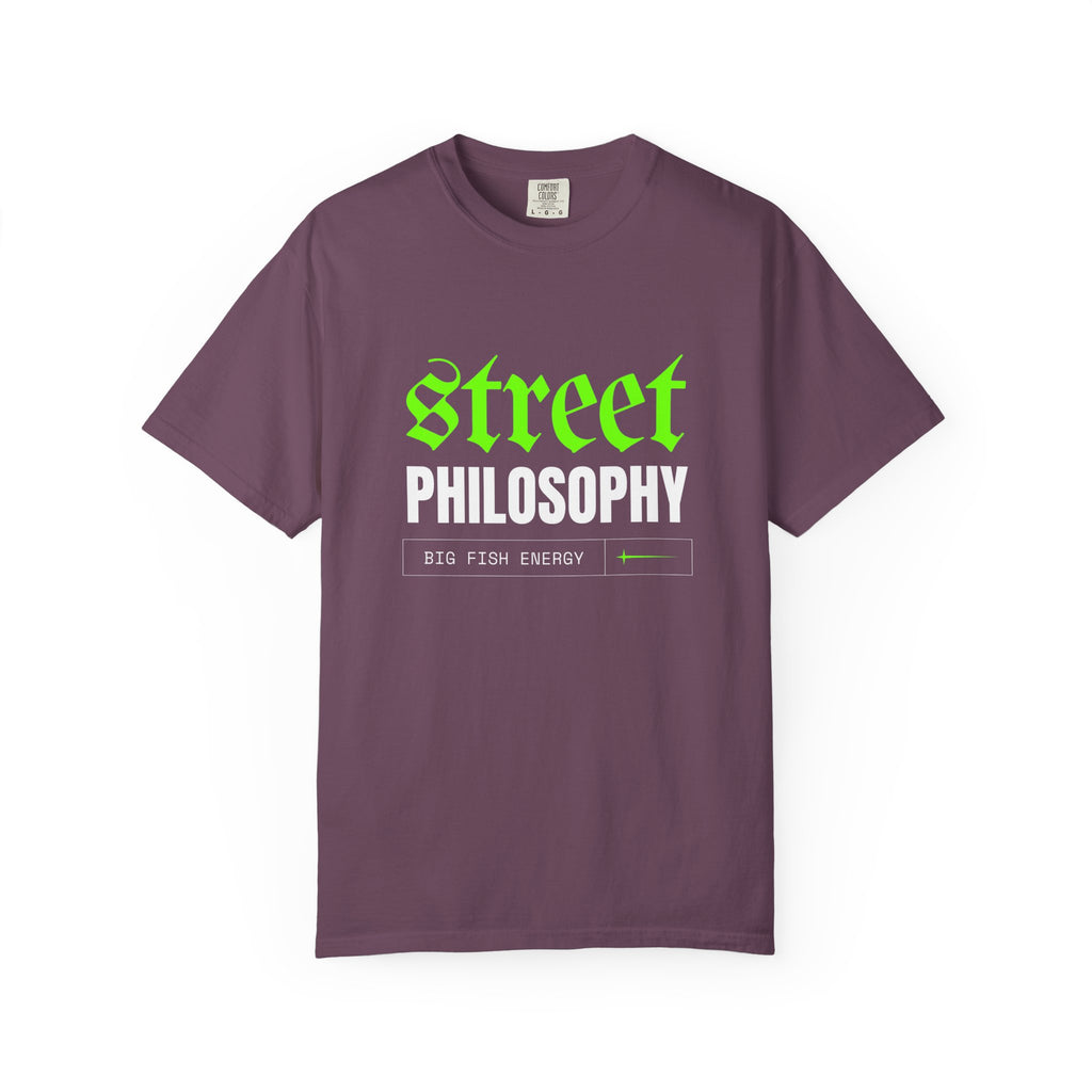 Street Philosophy Unisex Garment-Dyed T-shirt - Trendy Graphic Tee for Fashion Lovers, Streetwear, Casualwear, Gift for Friends, [...]