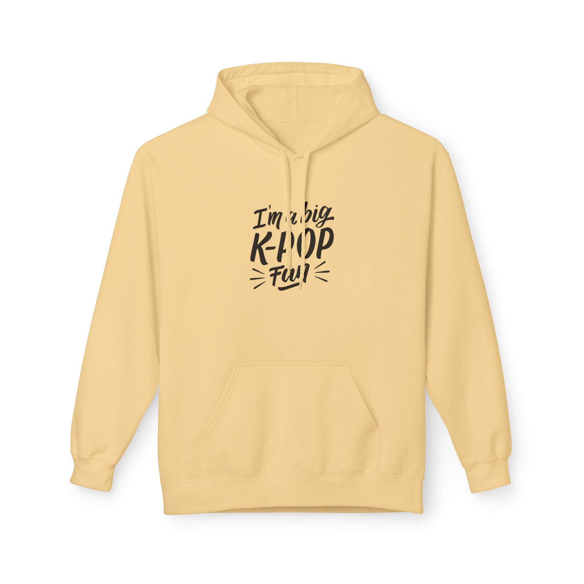 K-Pop Fleece Hoodie, Unisex Streetwear, Cozy Gift for Music Lovers, Festival Apparel, Music Concert Hoodie