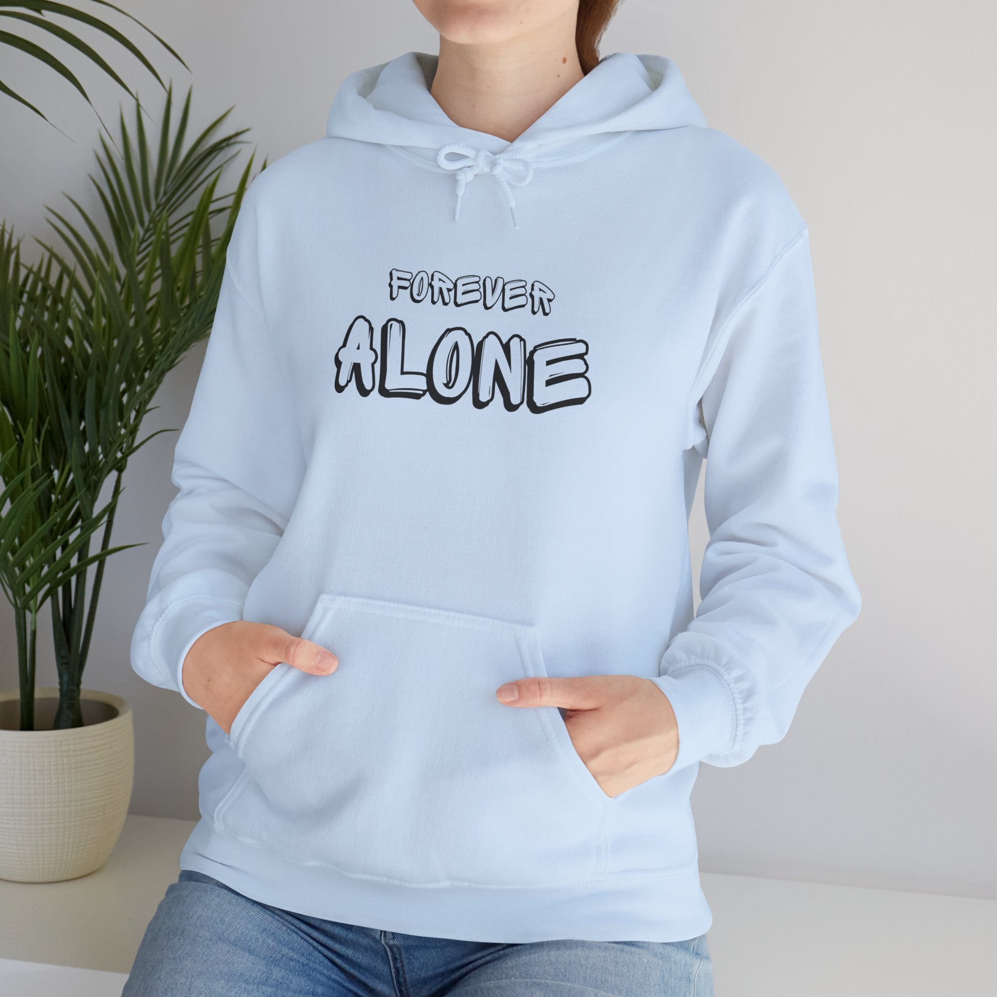 Chill Vibes Hoodie: Unisex Heavy Blend Sweatshirt, Casual Wear, Gift for Friends, Cozy Comfort, Relaxation, Everyday Apparel