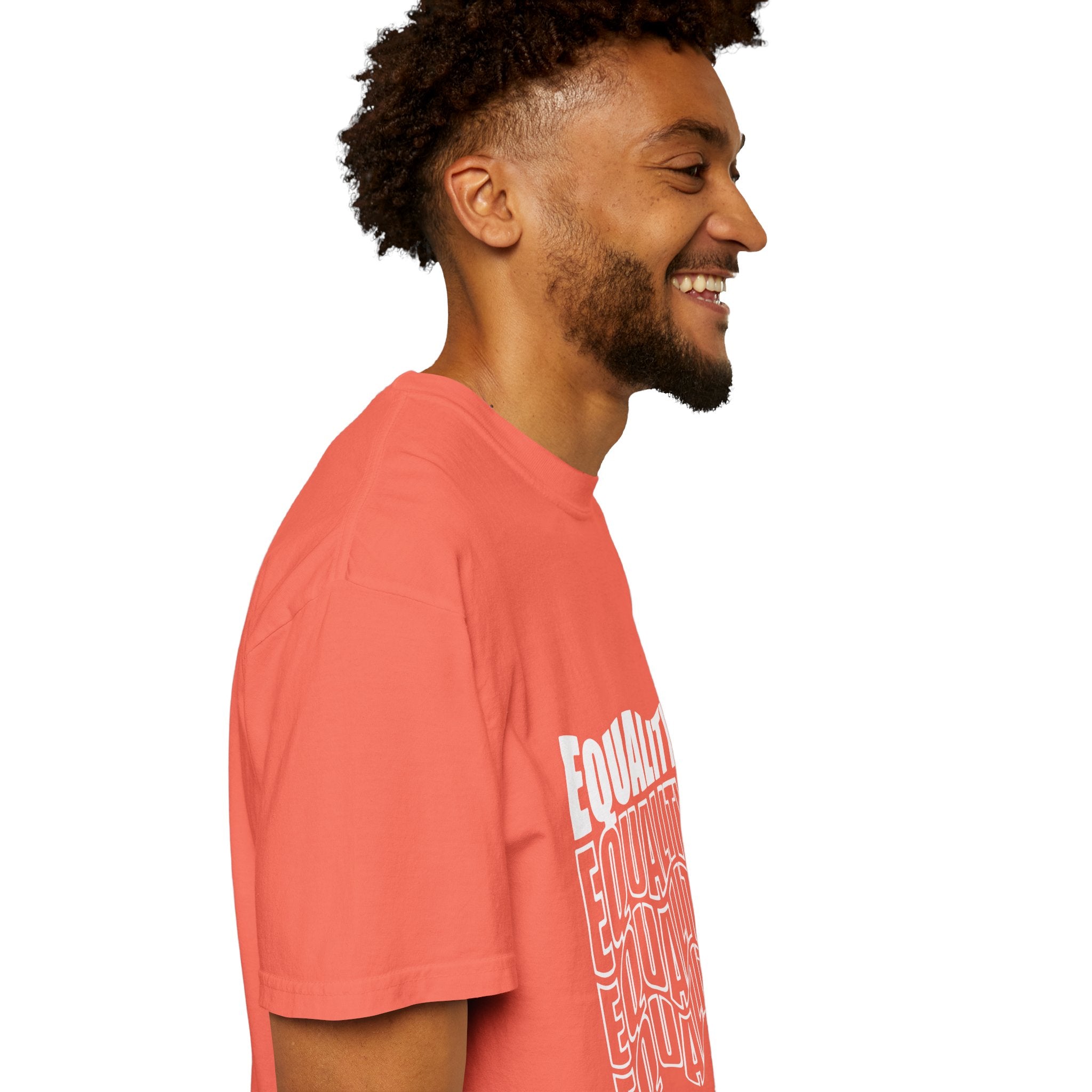 Equality Unisex Garment-Dyed T-shirt | Bold Statement Tee, LGBTQ+ Pride Apparel, Casual Wear, Gift for Activists, Equality Awareness