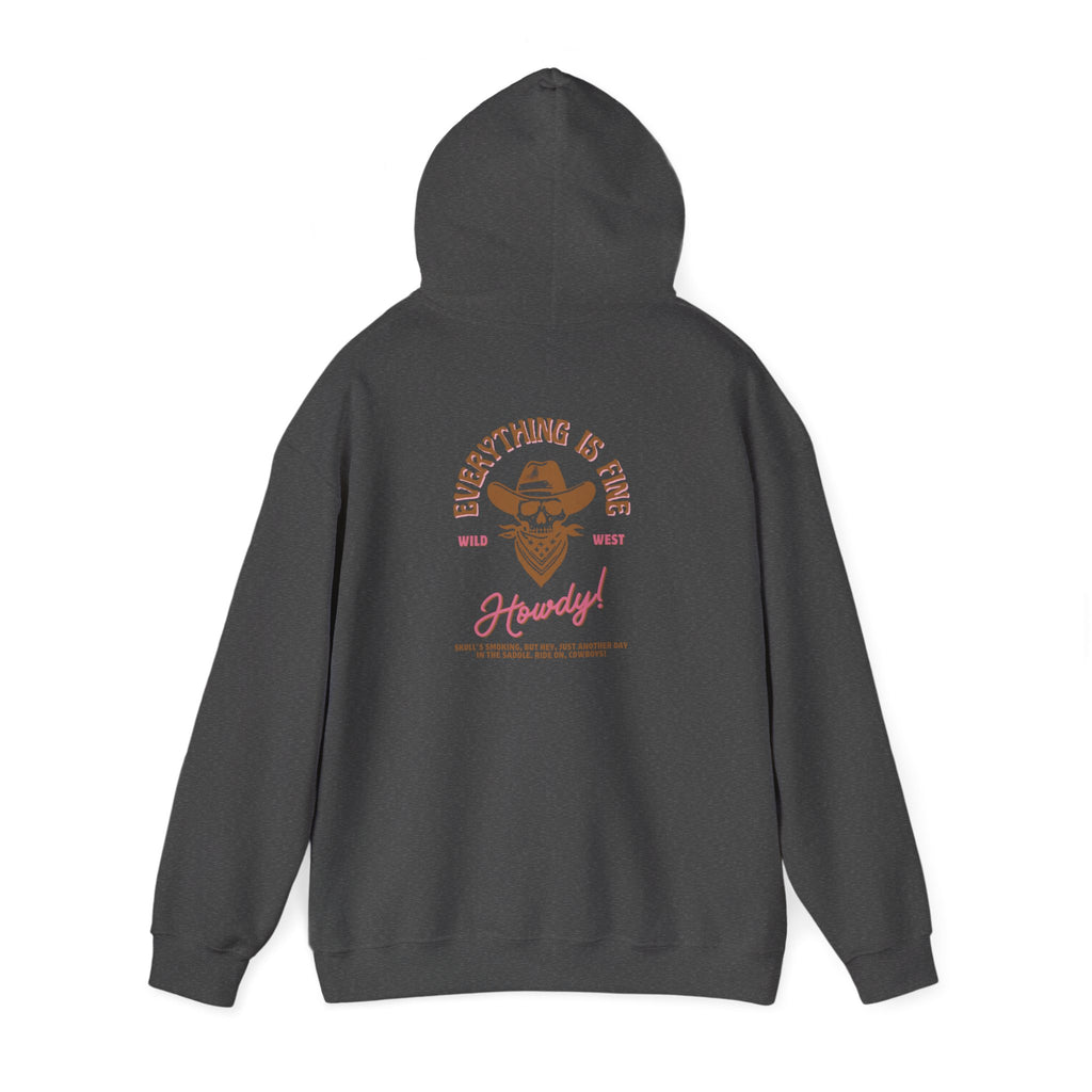 Howdy Vintage Western Hoodie, Cozy Sweatshirt, Unisex Fashion, Country Style Gift, Western Style Apparel, Everyday Casual Wear
