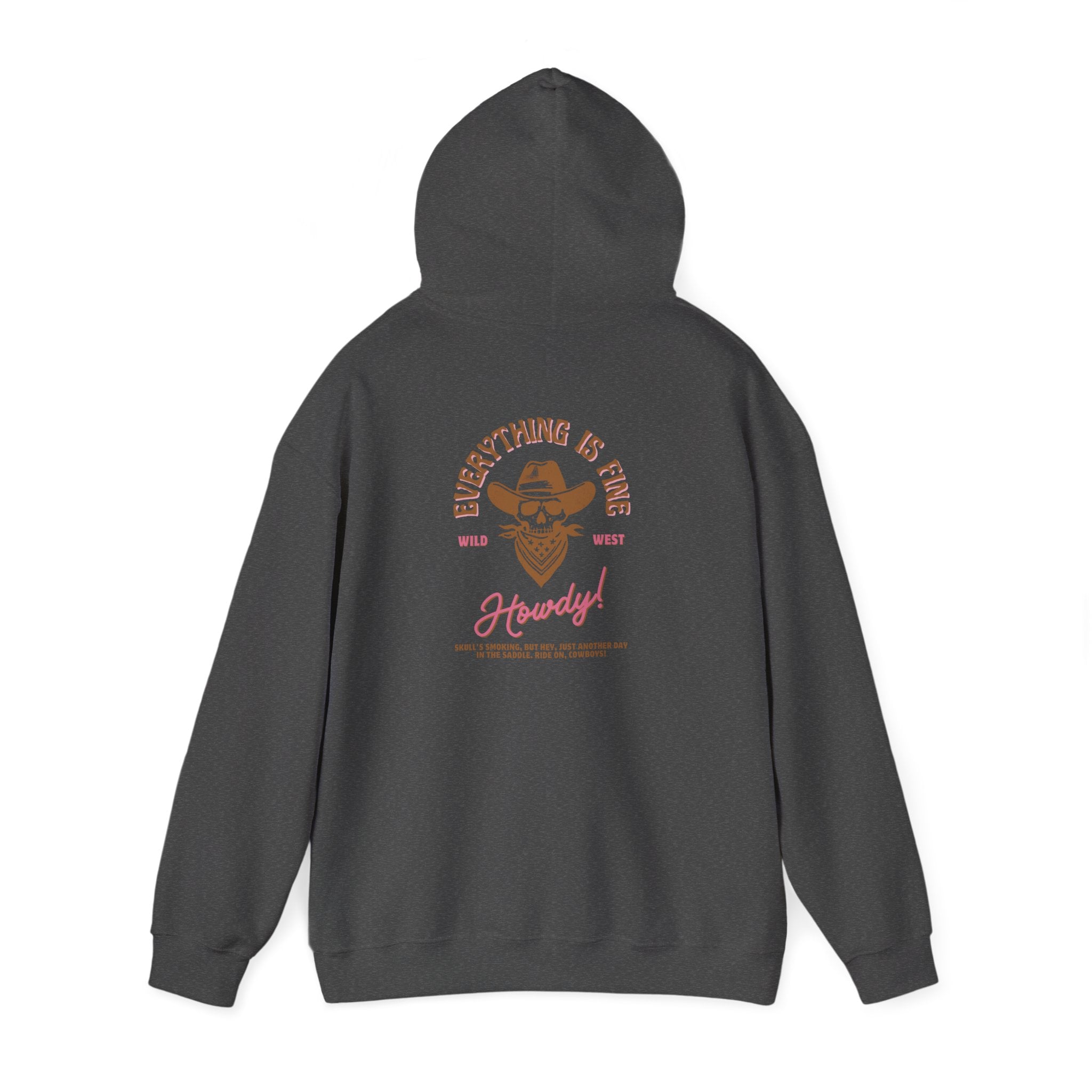 Howdy Vintage Western Hoodie, Cozy Sweatshirt, Unisex Fashion, Country Style Gift, Western Style Apparel, Everyday Casual Wear