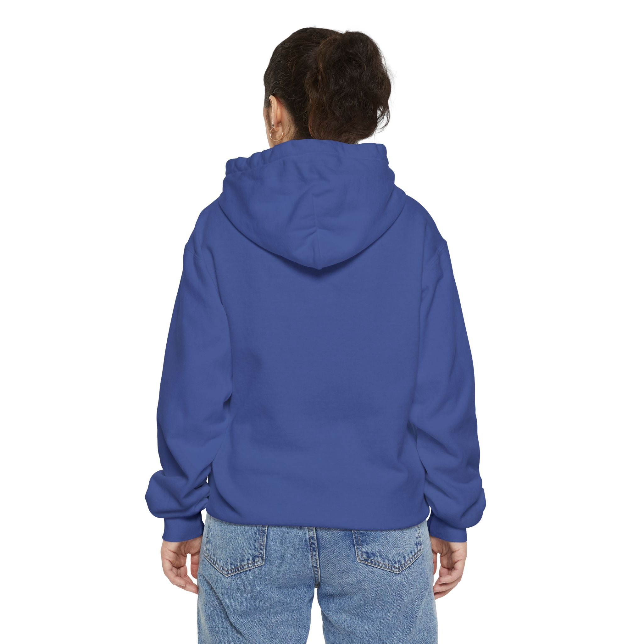 Charming Mermaid Garment-Dyed Hoodie - Cozy Unisex Fashion for Beach Lovers, Casual Wear, Gift Ideas for Ocean Lovers, Summer Chill