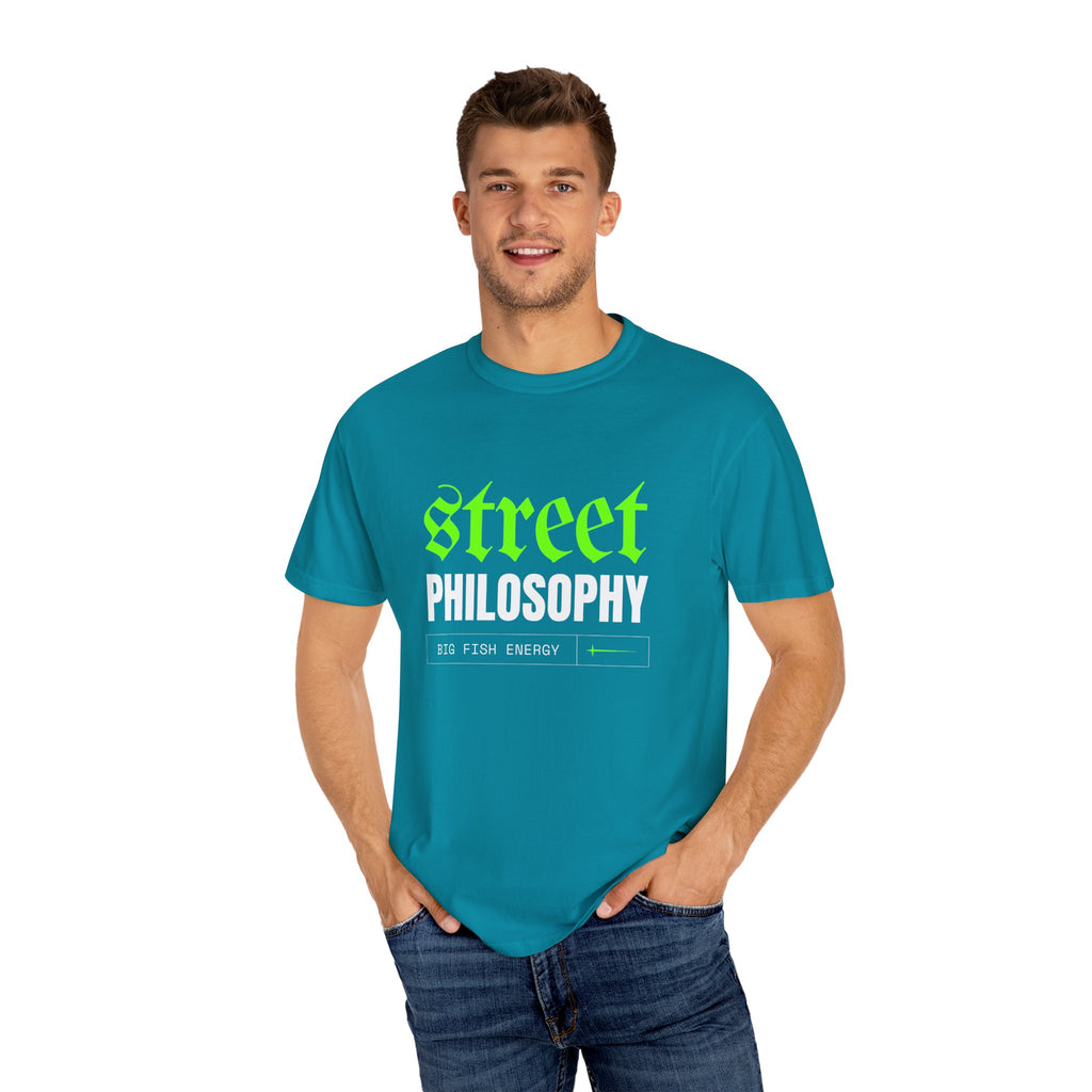 Street Philosophy Unisex Garment-Dyed T-shirt - Trendy Graphic Tee for Fashion Lovers, Streetwear, Casualwear, Gift for Friends, [...]
