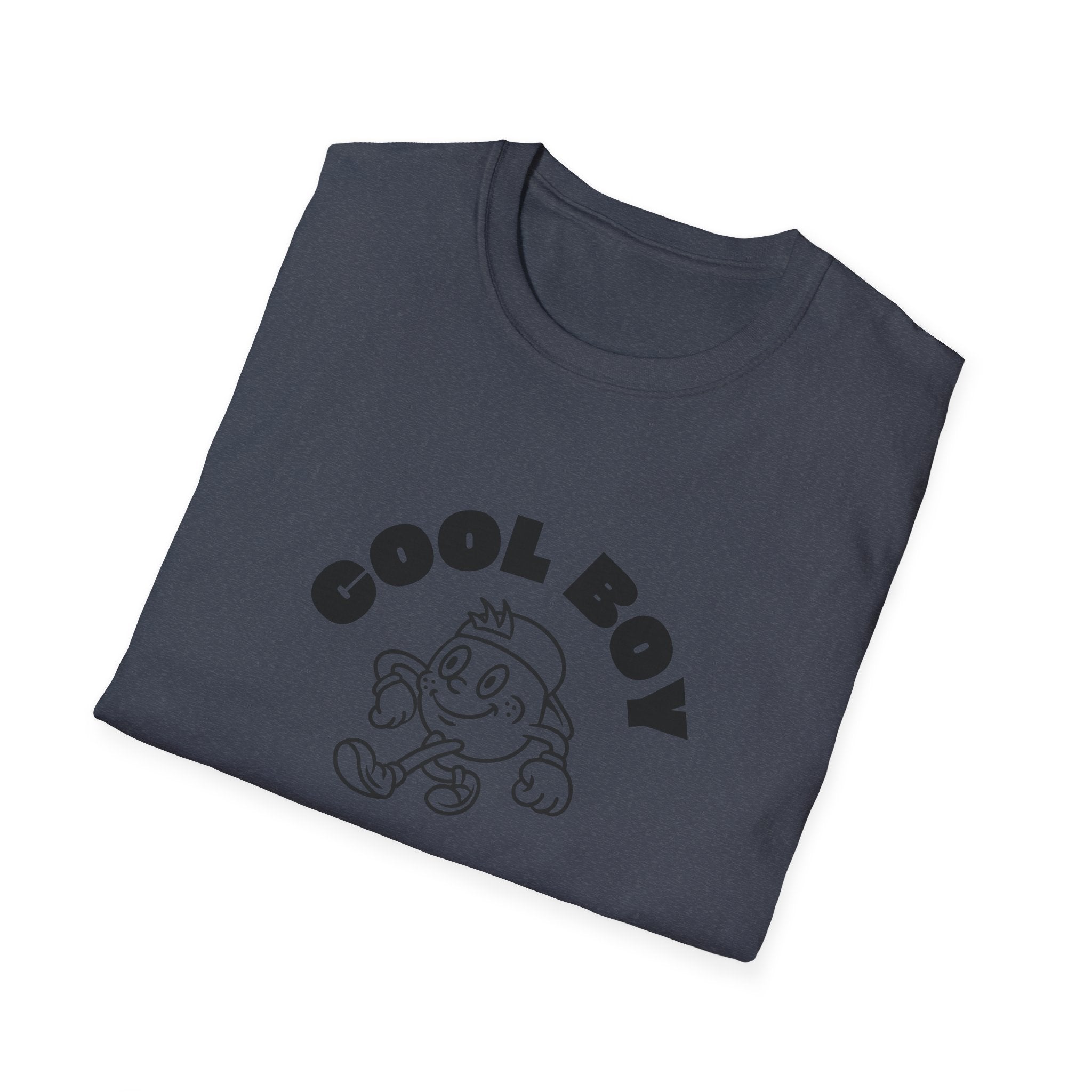 Cool Boy Graphic Tee — Retro Cartoon Design