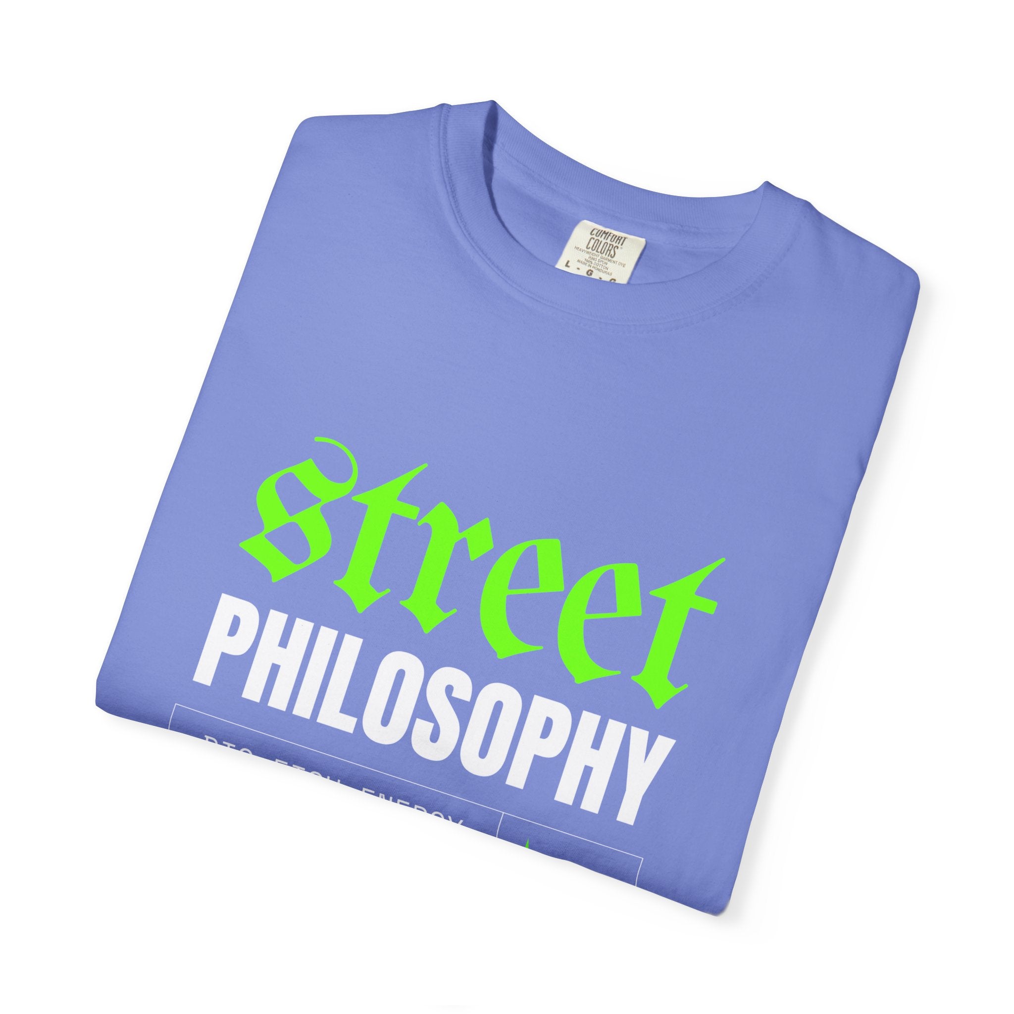 Street Philosophy Unisex Garment-Dyed T-shirt - Trendy Graphic Tee for Fashion Lovers, Streetwear, Casualwear, Gift for Friends, [...]