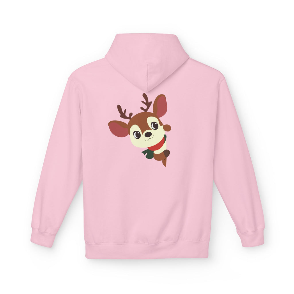 Reindeer Cheer Hoodie — "Tis the Season" Holiday Pullover
