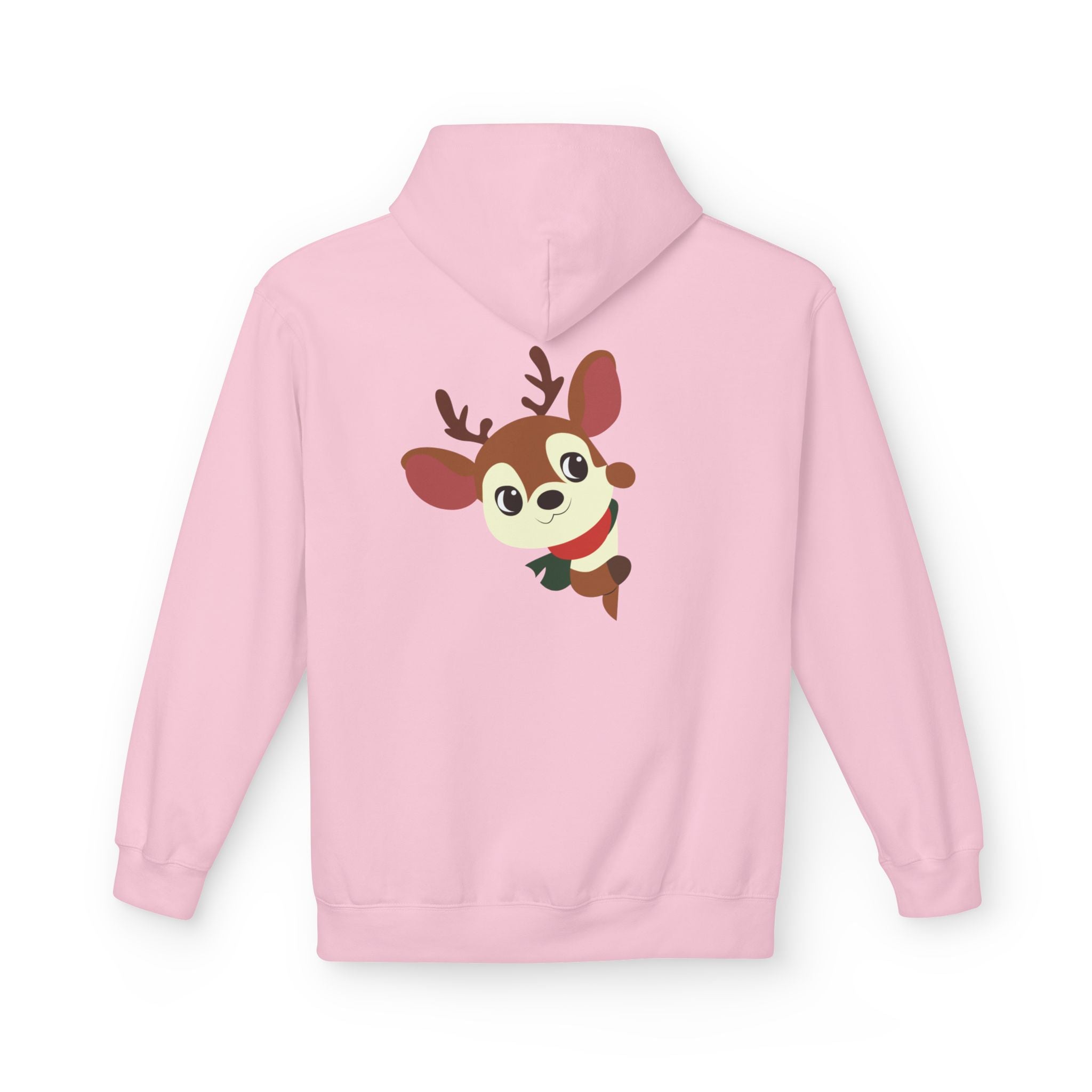 Reindeer Cheer Hoodie — "Tis the Season" Holiday Pullover