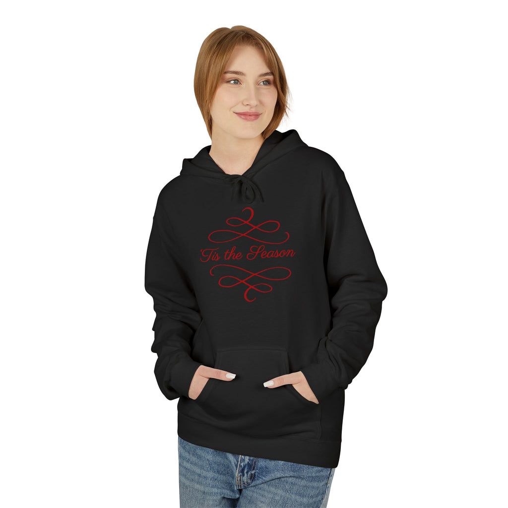 Reindeer Cheer Hoodie — "Tis the Season" Holiday Pullover