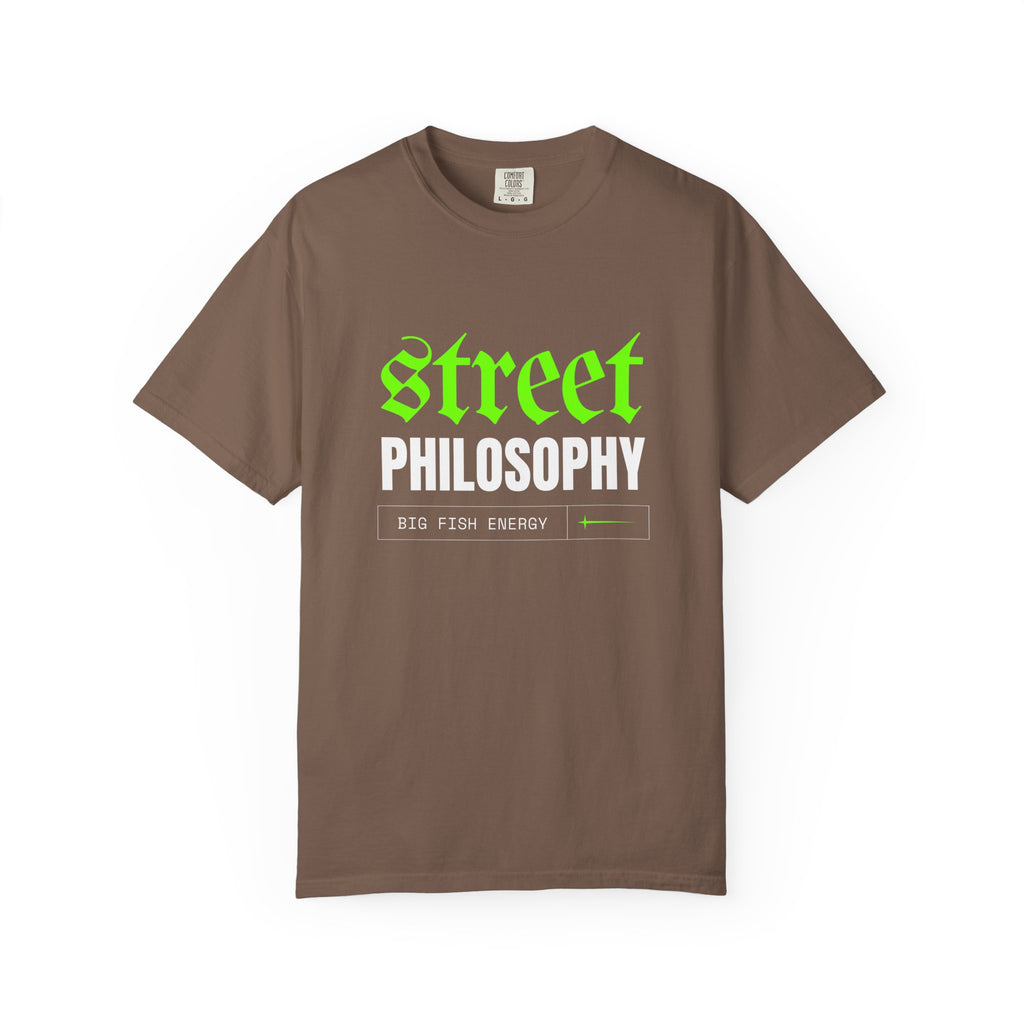 Street Philosophy Unisex Garment-Dyed T-shirt - Trendy Graphic Tee for Fashion Lovers, Streetwear, Casualwear, Gift for Friends, [...]