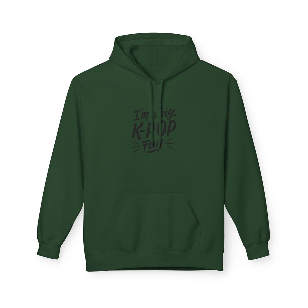 K-Pop Fleece Hoodie, Unisex Streetwear, Cozy Gift for Music Lovers, Festival Apparel, Music Concert Hoodie