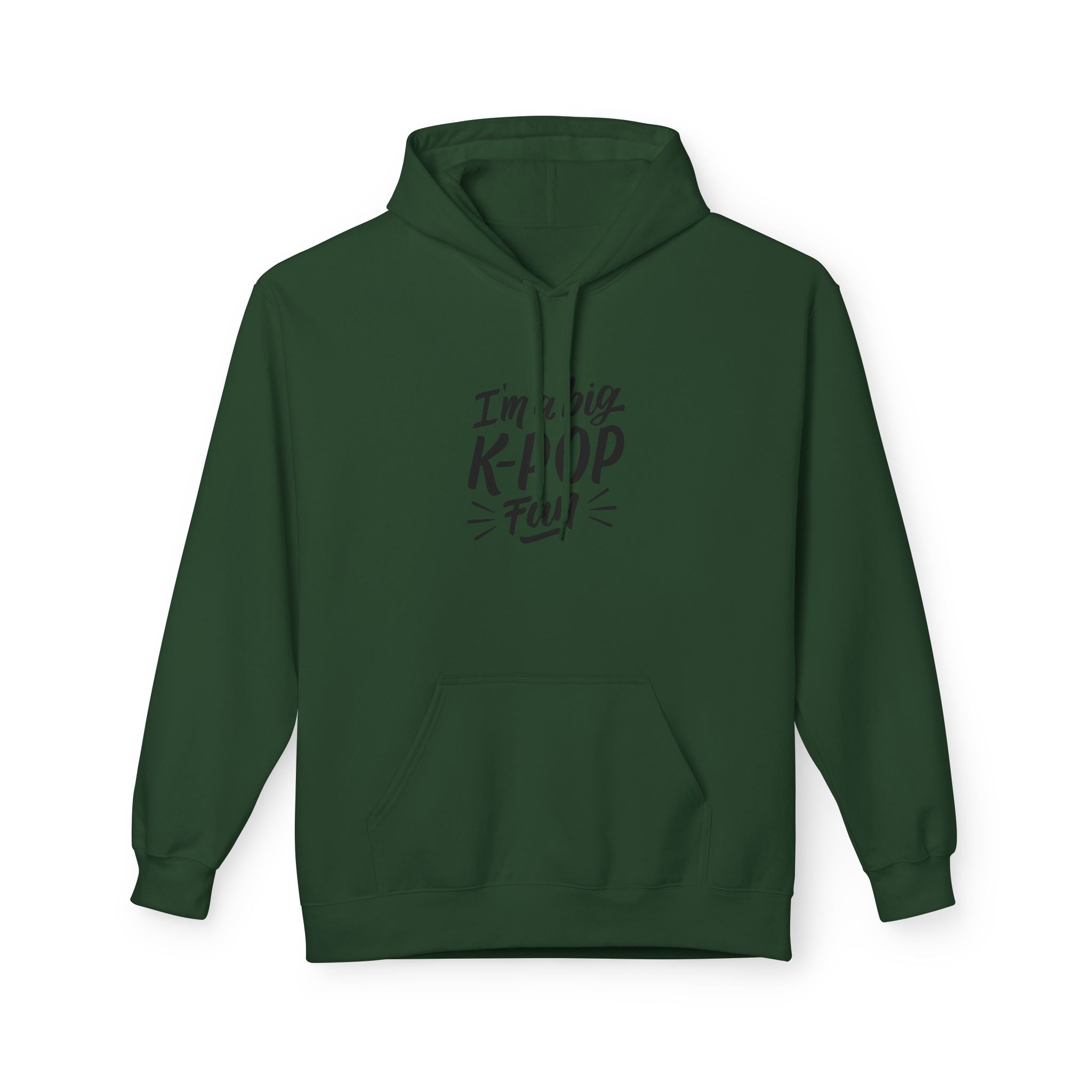 K-Pop Fleece Hoodie, Unisex Streetwear, Cozy Gift for Music Lovers, Festival Apparel, Music Concert Hoodie
