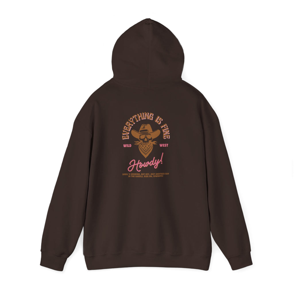 Howdy Vintage Western Hoodie, Cozy Sweatshirt, Unisex Fashion, Country Style Gift, Western Style Apparel, Everyday Casual Wear