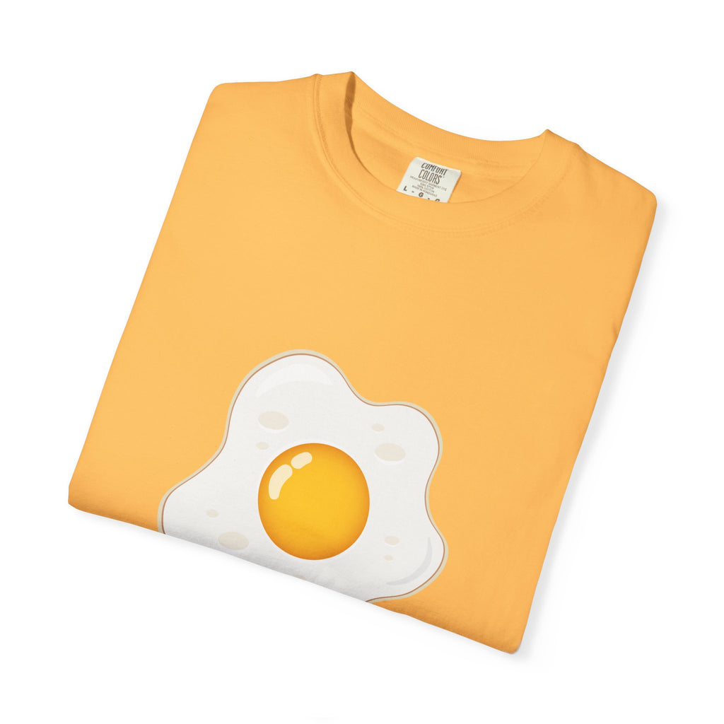 Whimsical Egg Graphic T-Shirt, Funny Food Tee, Breakfast Lover Gift, Unisex Tee for Foodies, Cute Egg Design Shirt