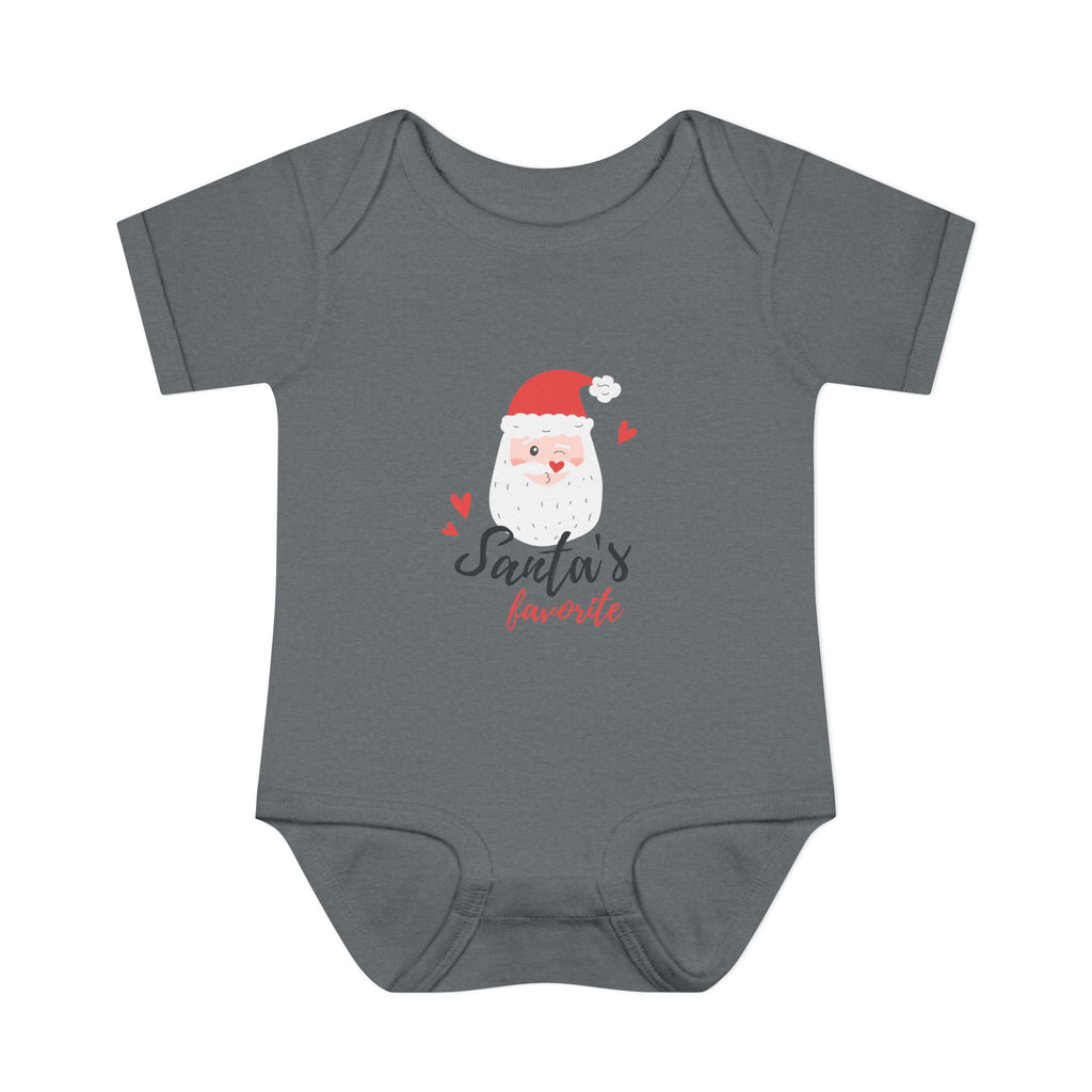 Infant Onesie - "Santa's Favorite" Cute Baby Christmas Bodysuit