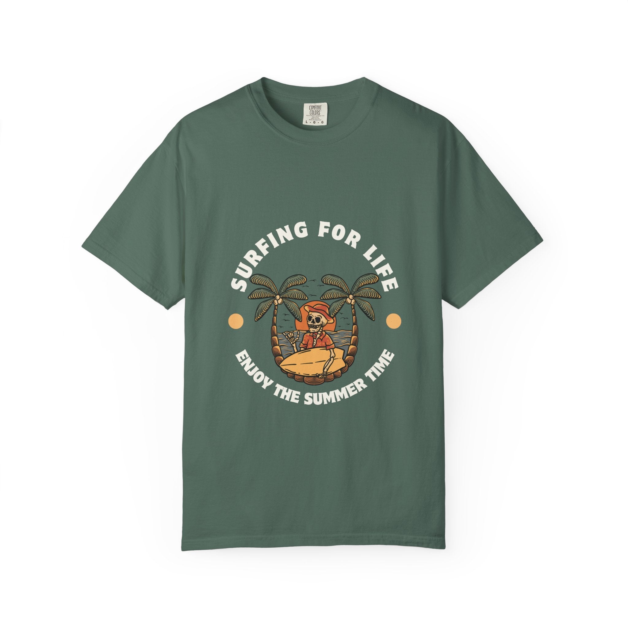 Surfing for Life T-Shirt | Vintage Summer Vibe Tee | Perfect for Beach Days, Surf Lovers, Summer Parties, Adventure Seekers