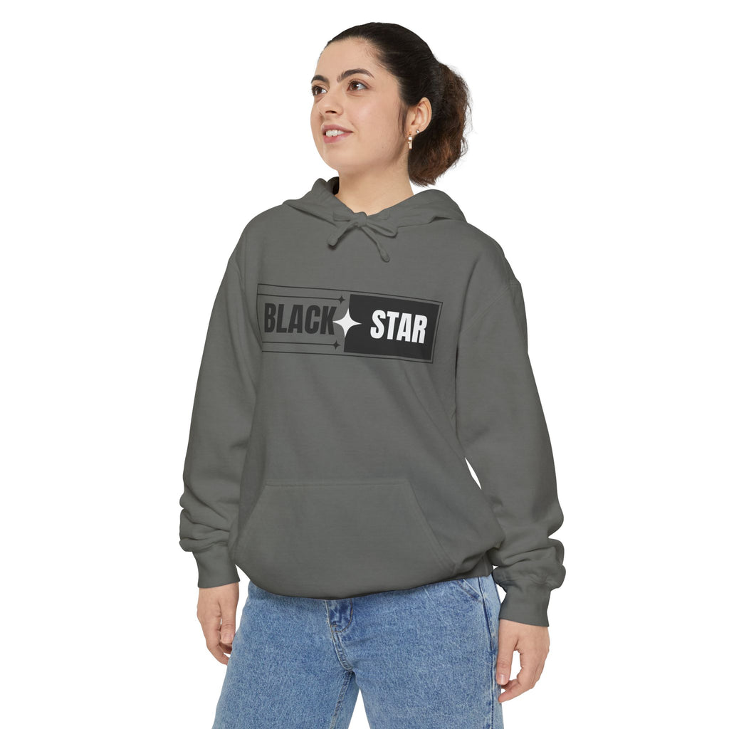 Unisex Garment-Dyed Hoodie with 'BLACK STAR' Design, Cozy Casual Sweatshirt, Everyday Hoodie, Perfect Gift for Birthdays, Relaxed [...]