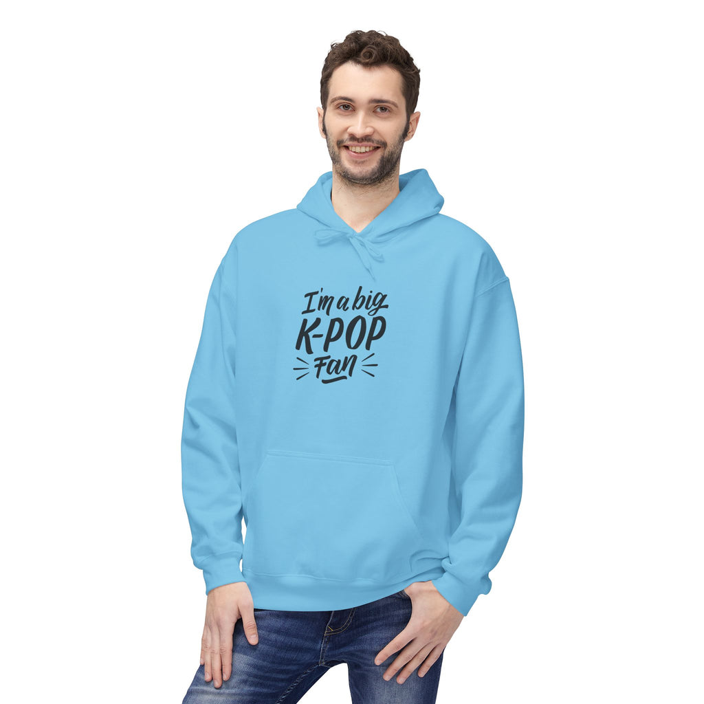 K-Pop Fleece Hoodie, Unisex Streetwear, Cozy Gift for Music Lovers, Festival Apparel, Music Concert Hoodie