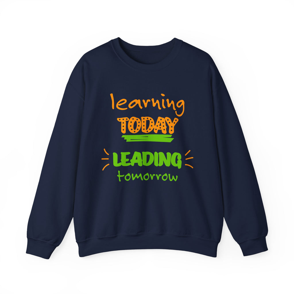 Inspirational Learning Sweatshirt, Motivational Crewneck, Education Apparel, Teacher Gift, Back to School Fashion