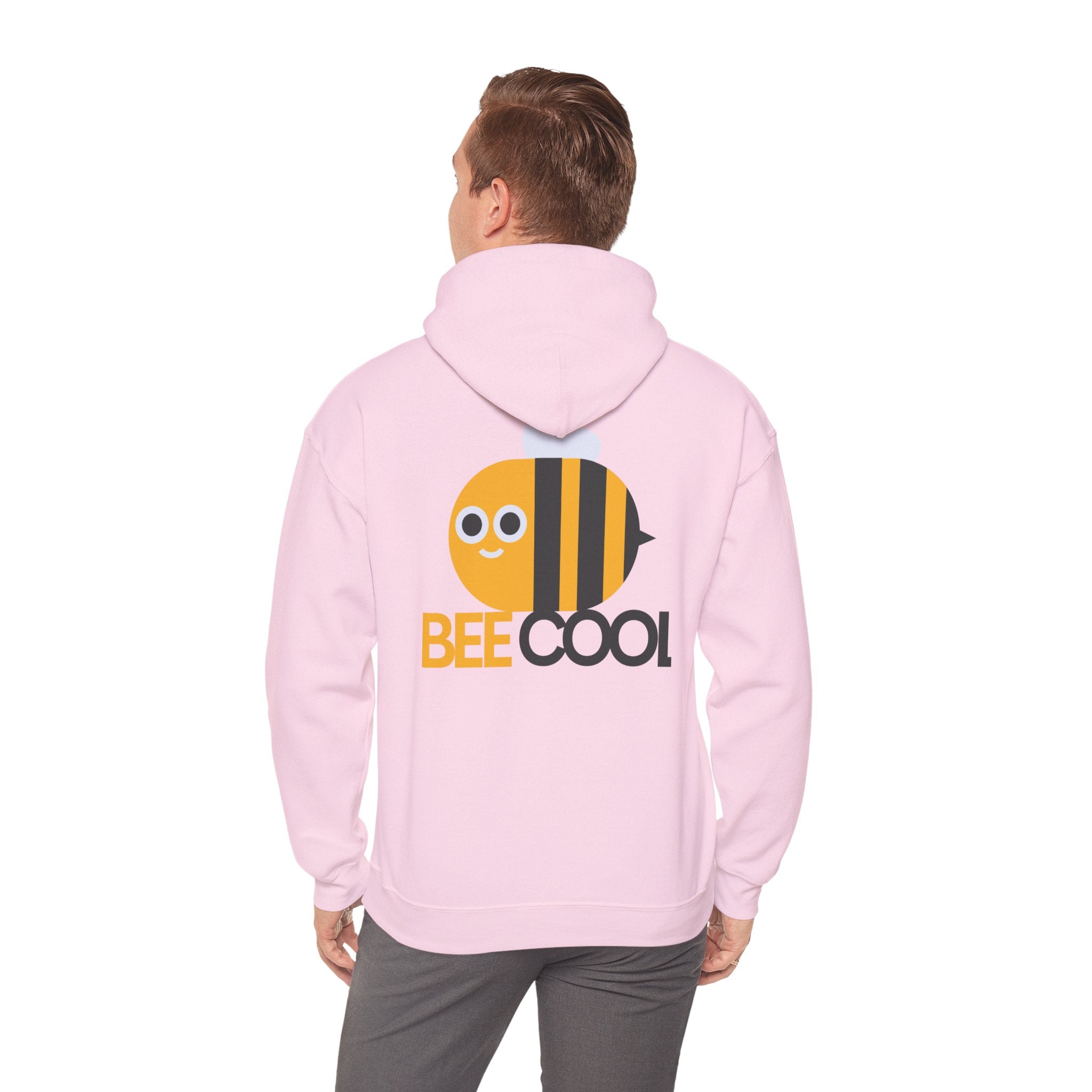 Bee Cool Unisex Heavy Blend Hoodie - Cute Bee Sweatshirt, Gift for Bee Lovers, Cozy Hoodie for All Seasons, Funny Gift for Nature [...]
