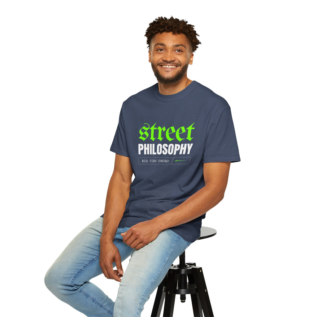 Street Philosophy Unisex Garment-Dyed T-shirt - Trendy Graphic Tee for Fashion Lovers, Streetwear, Casualwear, Gift for Friends, [...]