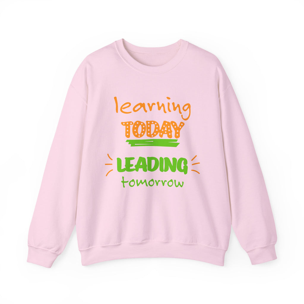 Inspirational Learning Sweatshirt, Motivational Crewneck, Education Apparel, Teacher Gift, Back to School Fashion