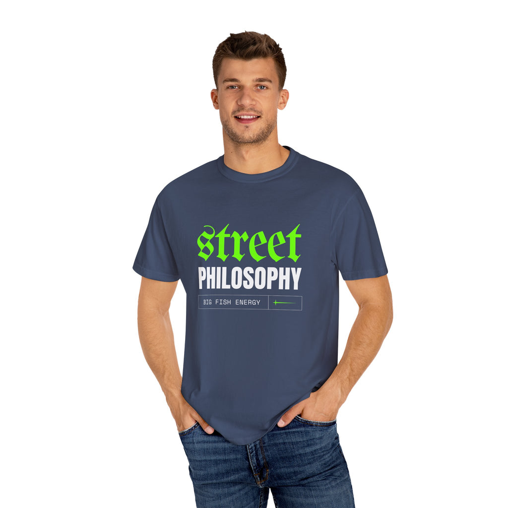 Street Philosophy Unisex Garment-Dyed T-shirt - Trendy Graphic Tee for Fashion Lovers, Streetwear, Casualwear, Gift for Friends, [...]