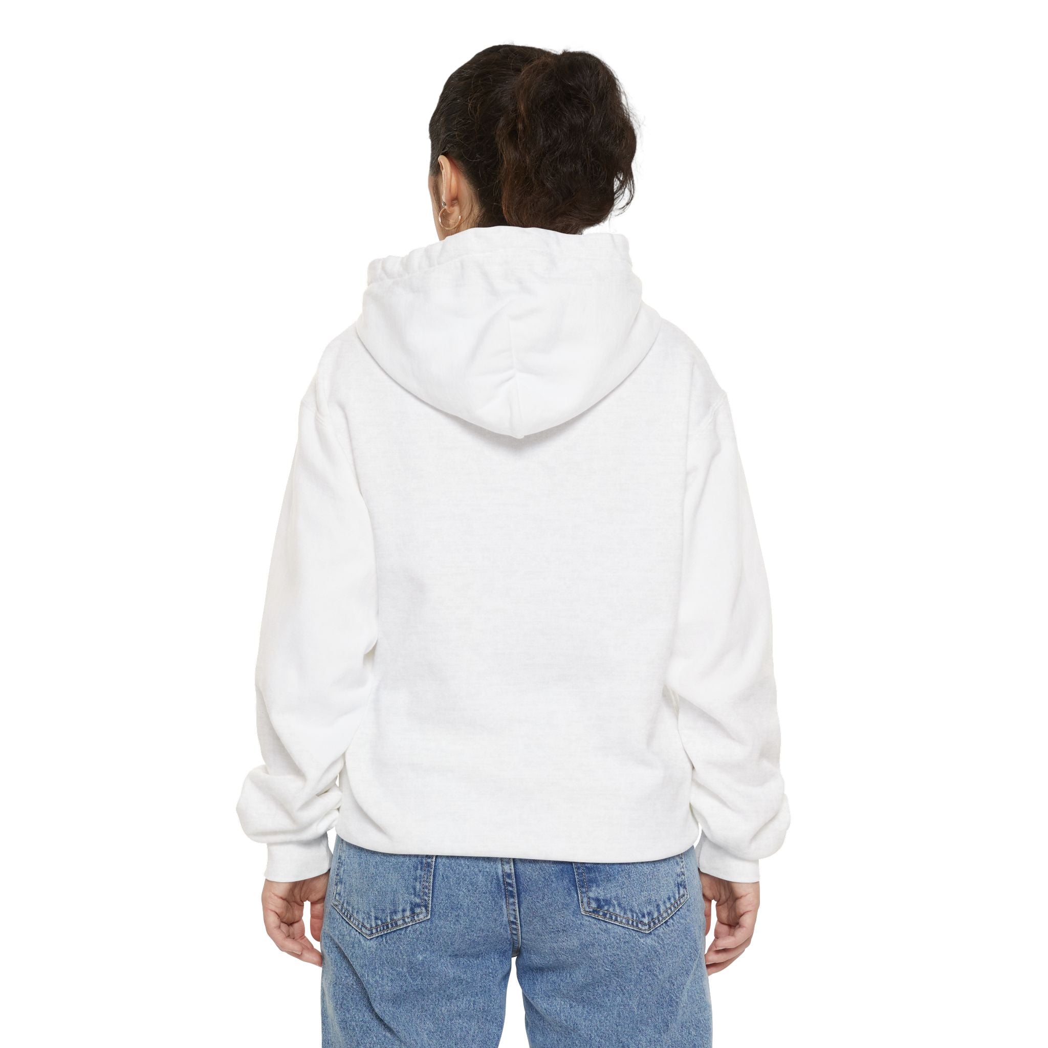 Charming Mermaid Garment-Dyed Hoodie - Cozy Unisex Fashion for Beach Lovers, Casual Wear, Gift Ideas for Ocean Lovers, Summer Chill