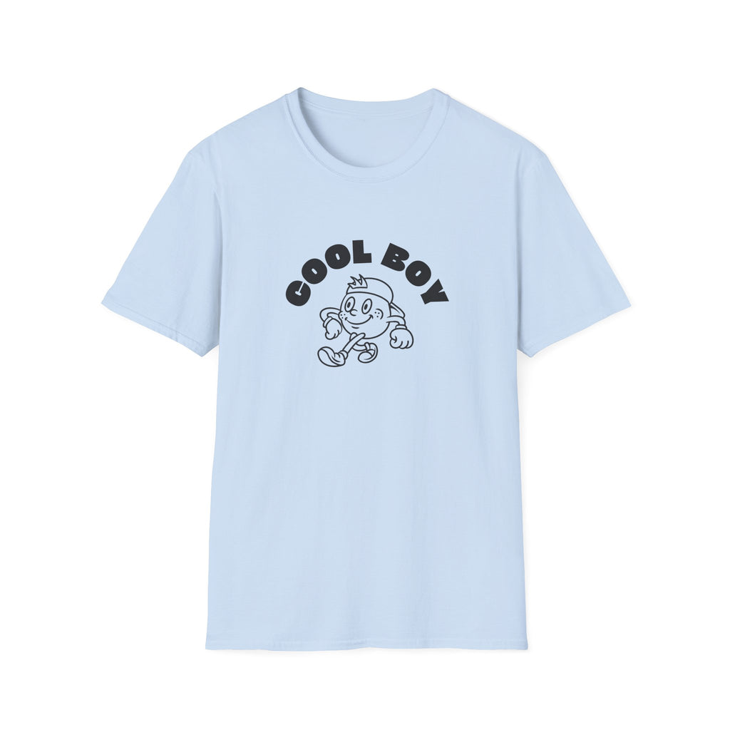 Cool Boy Graphic Tee — Retro Cartoon Design