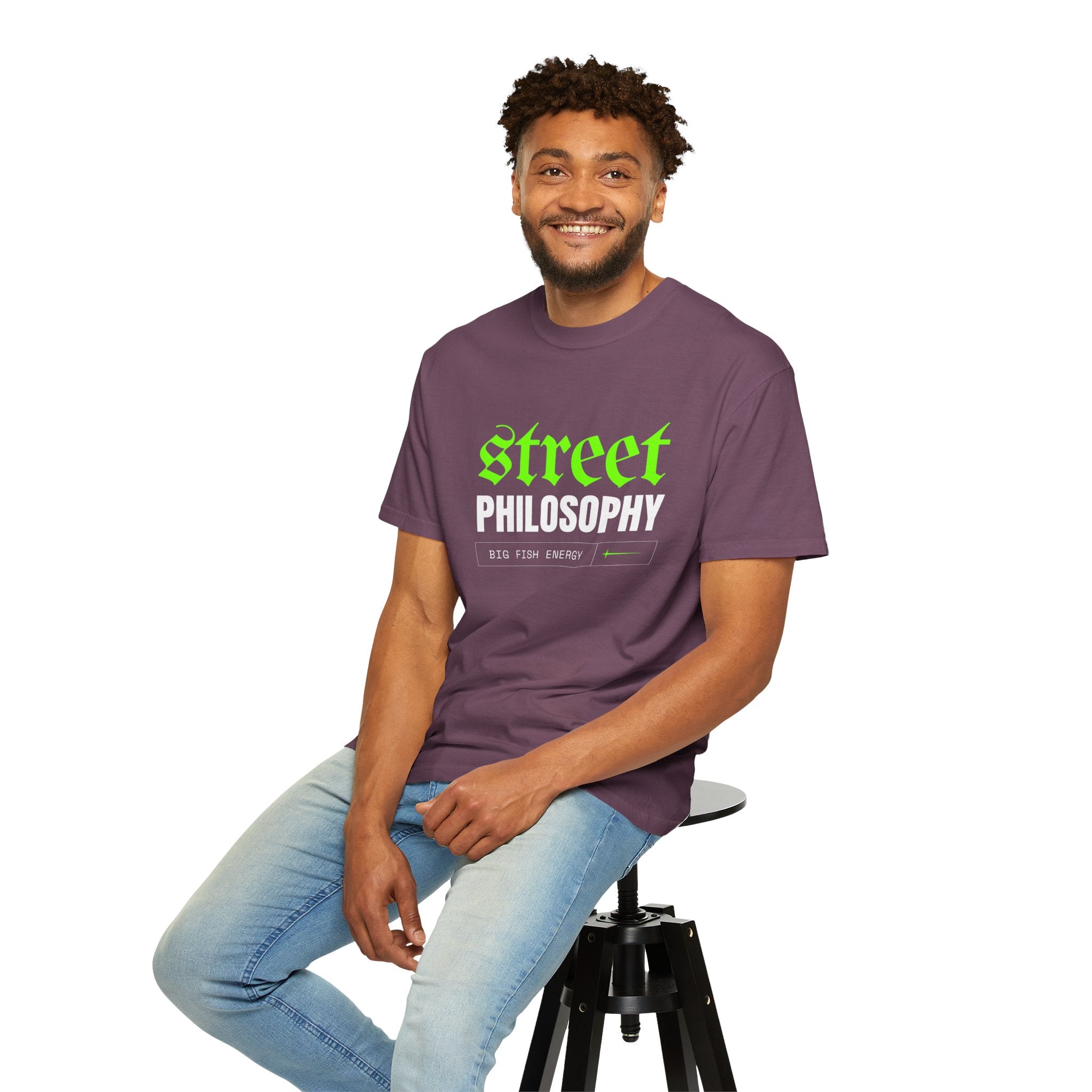 Street Philosophy Unisex Garment-Dyed T-shirt - Trendy Graphic Tee for Fashion Lovers, Streetwear, Casualwear, Gift for Friends, [...]