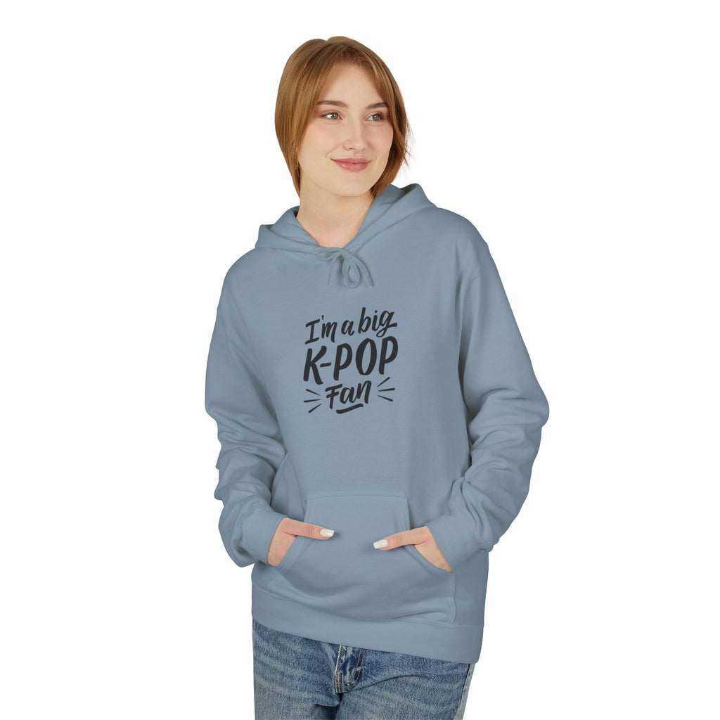 K-Pop Fleece Hoodie, Unisex Streetwear, Cozy Gift for Music Lovers, Festival Apparel, Music Concert Hoodie