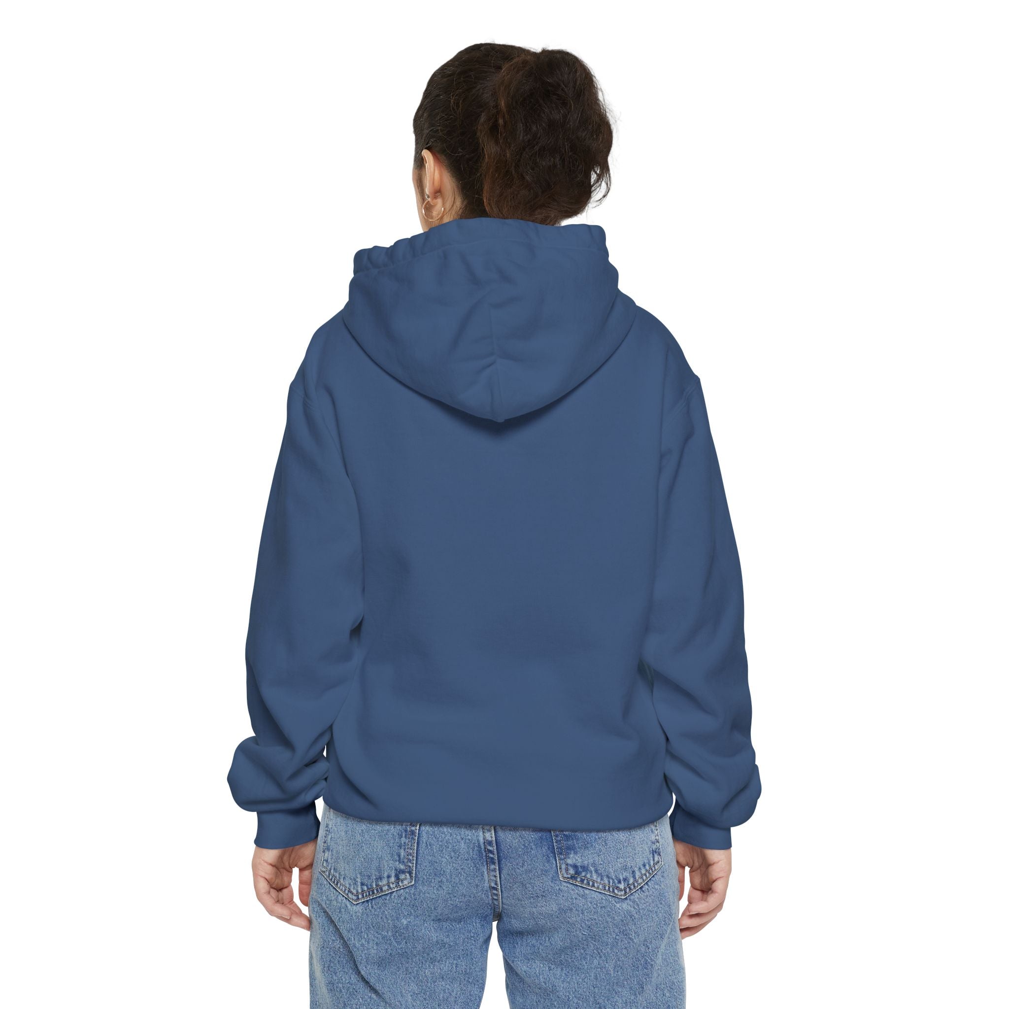 Charming Mermaid Garment-Dyed Hoodie - Cozy Unisex Fashion for Beach Lovers, Casual Wear, Gift Ideas for Ocean Lovers, Summer Chill