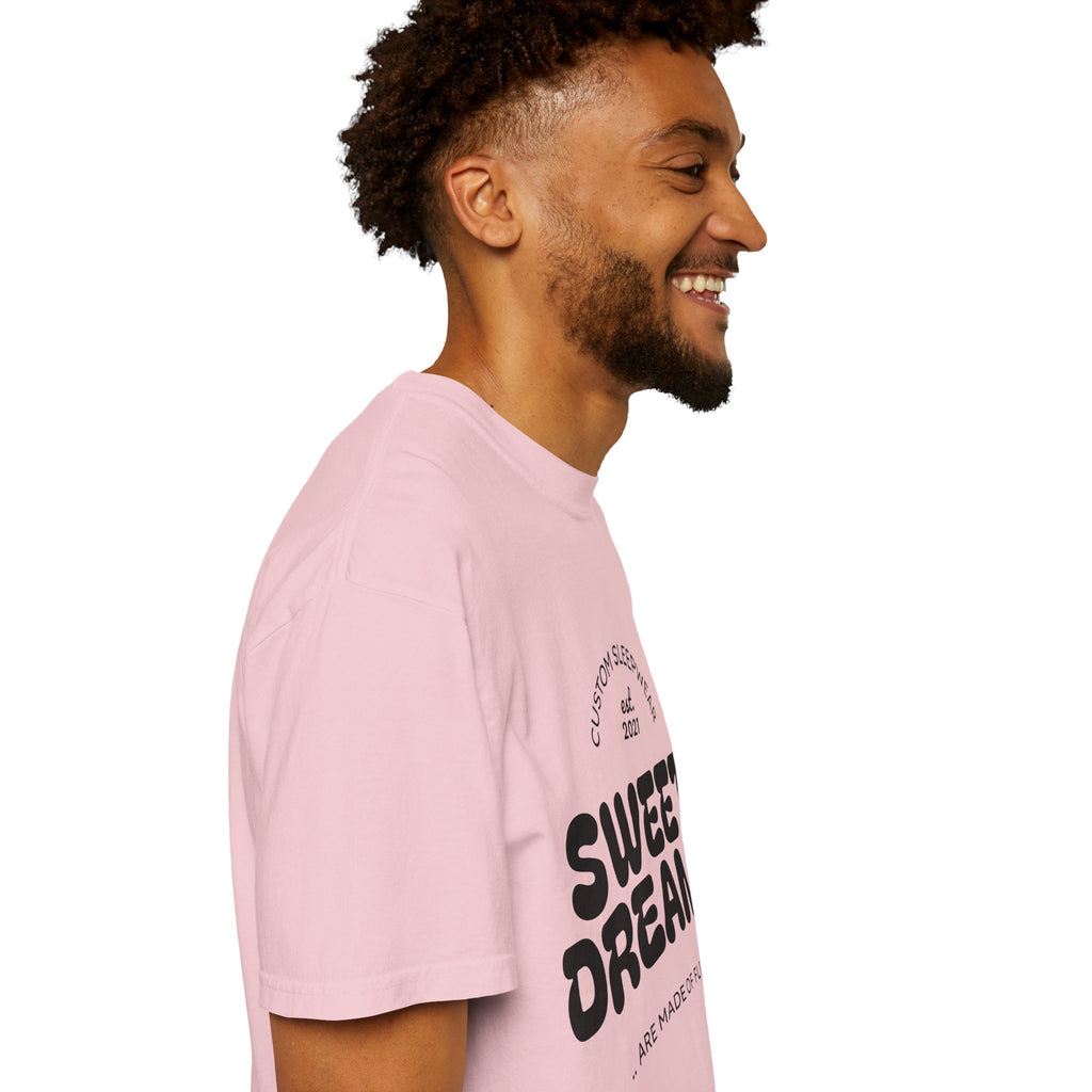 Custom Sweet Dreams T-Shirt, Unisex Sleepwear, Relaxed Fit Tee, Cozy Gift for Sleep Lovers, Lounge Wear, Dreamy Apparel
