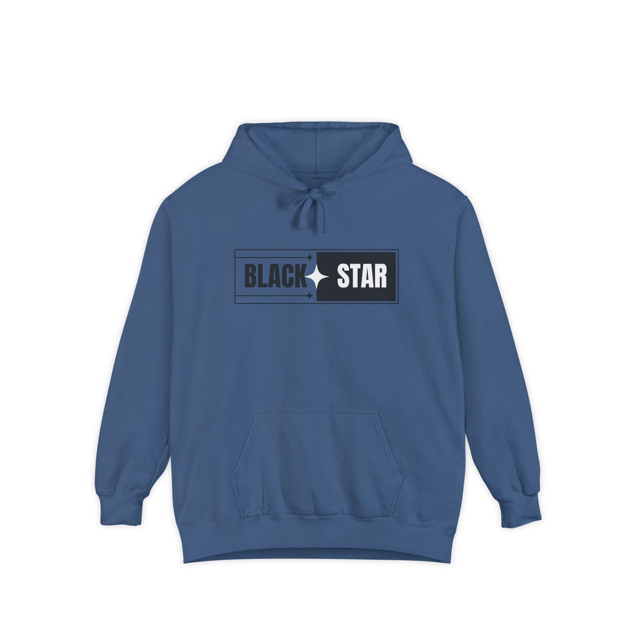 Unisex Garment-Dyed Hoodie with 'BLACK STAR' Design, Cozy Casual Sweatshirt, Everyday Hoodie, Perfect Gift for Birthdays, Relaxed [...]