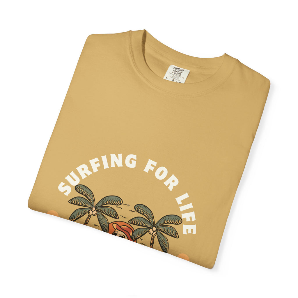 Surfing for Life T-Shirt | Vintage Summer Vibe Tee | Perfect for Beach Days, Surf Lovers, Summer Parties, Adventure Seekers