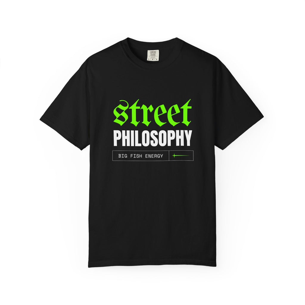 Street Philosophy Unisex Garment-Dyed T-shirt - Trendy Graphic Tee for Fashion Lovers, Streetwear, Casualwear, Gift for Friends, [...]