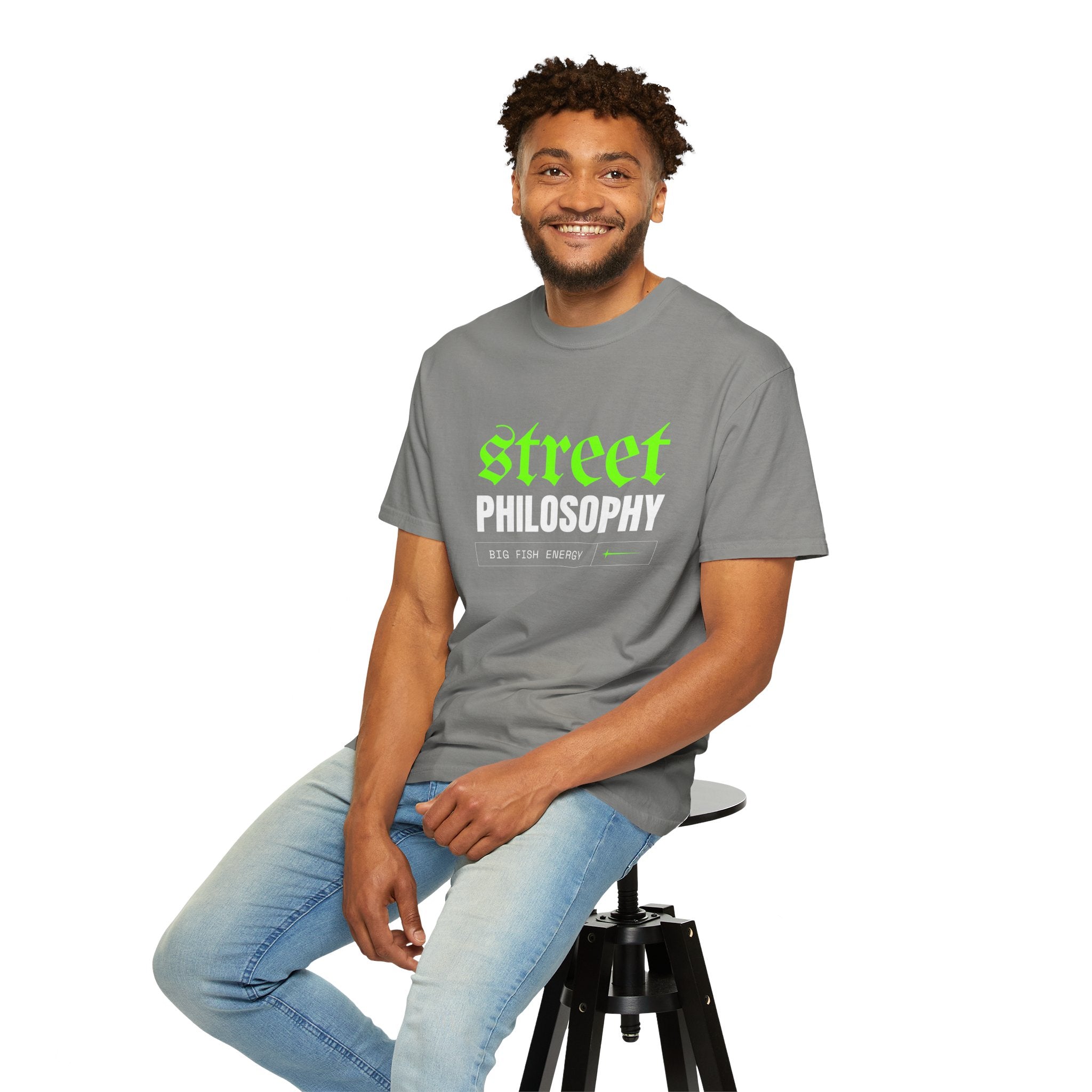 Street Philosophy Unisex Garment-Dyed T-shirt - Trendy Graphic Tee for Fashion Lovers, Streetwear, Casualwear, Gift for Friends, [...]