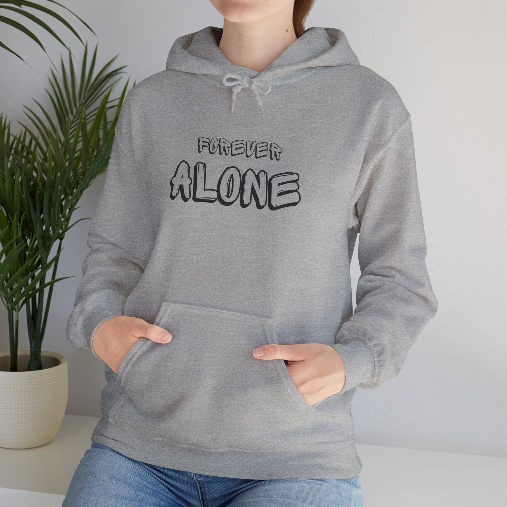 Chill Vibes Hoodie: Unisex Heavy Blend Sweatshirt, Casual Wear, Gift for Friends, Cozy Comfort, Relaxation, Everyday Apparel