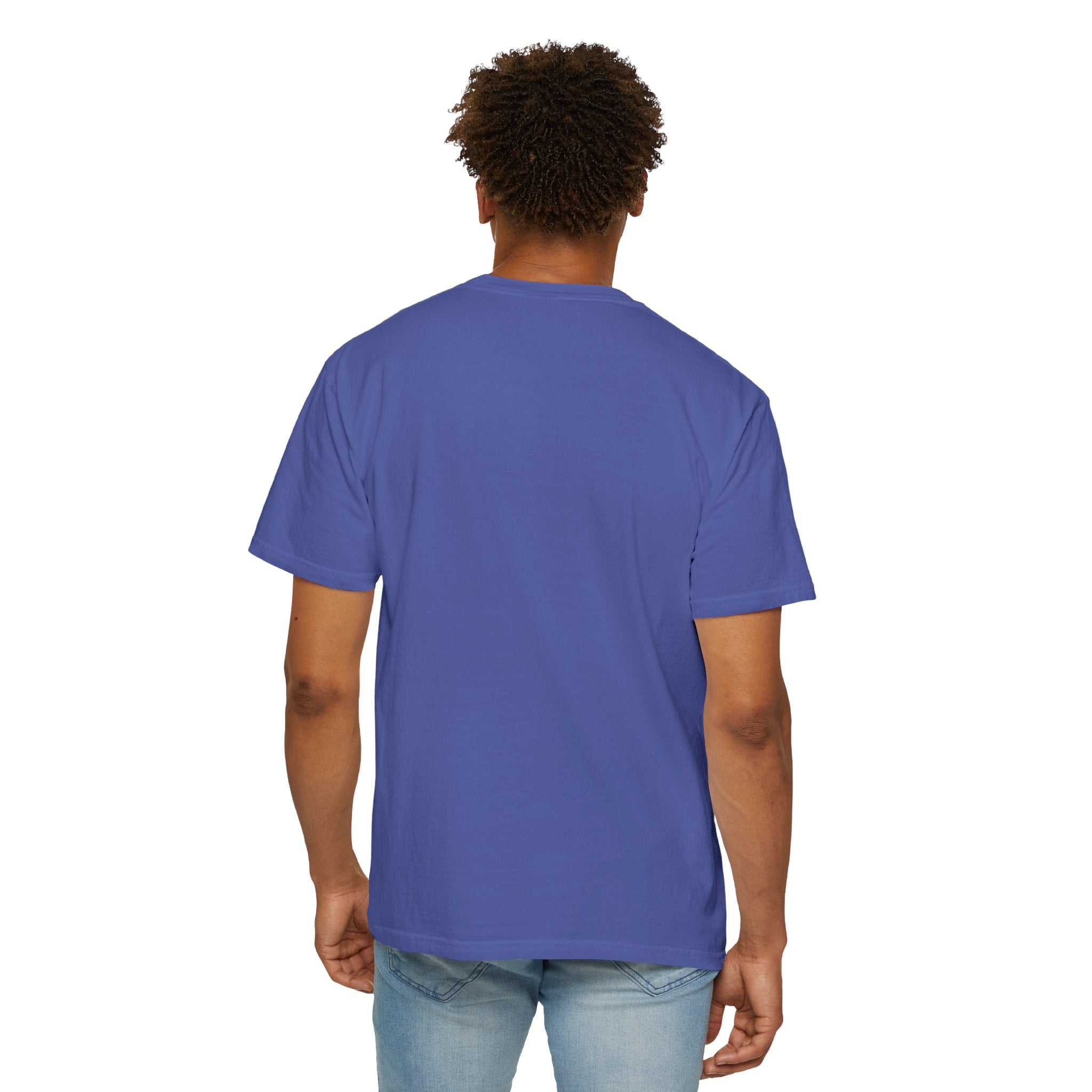 Happy Vibes Unisex Garment-Dyed T-shirt | Positive Affirmation Tee, Casual Wear, Gift for Friends, Summer Style, Comfort Apparel