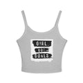 Empowering Women's Spaghetti Strap Tank Top - 'Girl Got Goals' - Motivational Summer Wear, Casual Outfit, Fitness Top, Trendy Apparel, [...]