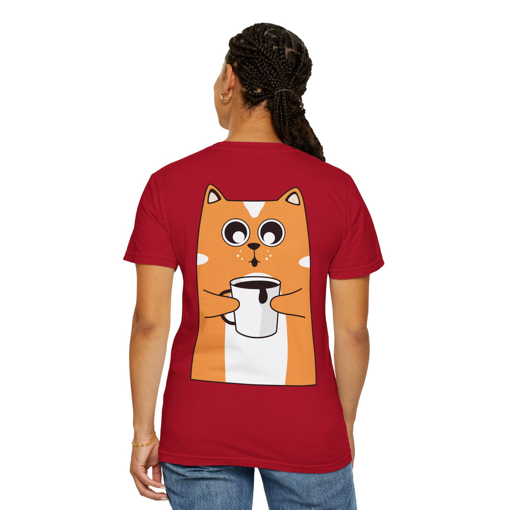 Cute Cat Graphic T-Shirt, Gift for Cat Lovers, Unisex Tee, Funny Pet Top, Animal Lover Apparel, Casual Wear