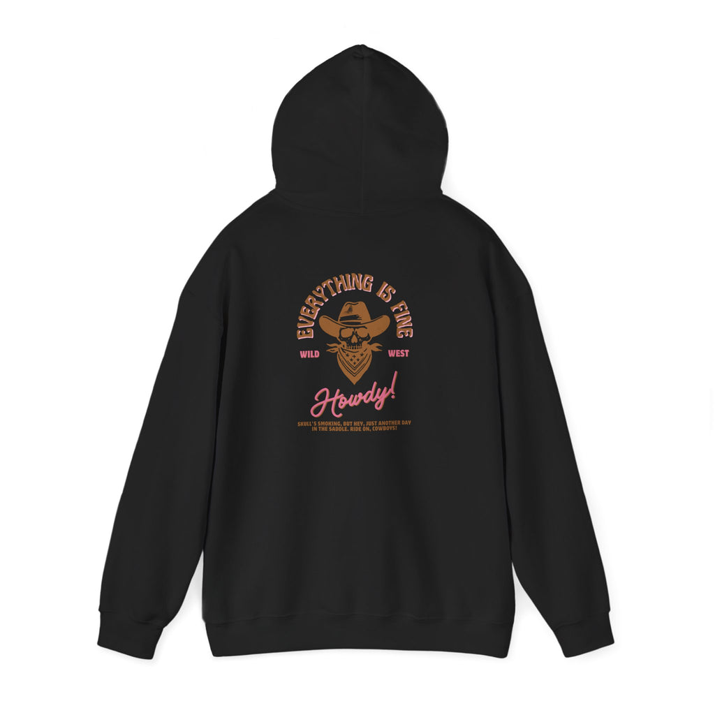Howdy Vintage Western Hoodie, Cozy Sweatshirt, Unisex Fashion, Country Style Gift, Western Style Apparel, Everyday Casual Wear