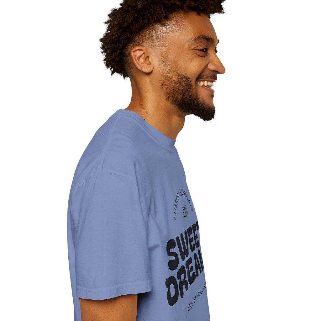 Custom Sweet Dreams T-Shirt, Unisex Sleepwear, Relaxed Fit Tee, Cozy Gift for Sleep Lovers, Lounge Wear, Dreamy Apparel